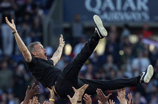 巴黎提前六轮夺得法甲冠军,恩里克教练生涯冠军数达到14个